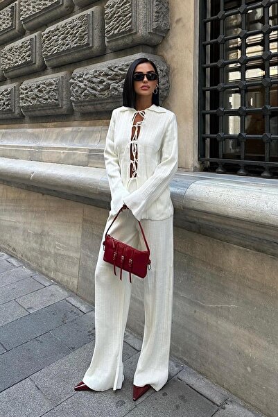 Genel Markalar Krysia İp Bağlama Detay Fitilli Takım 9959