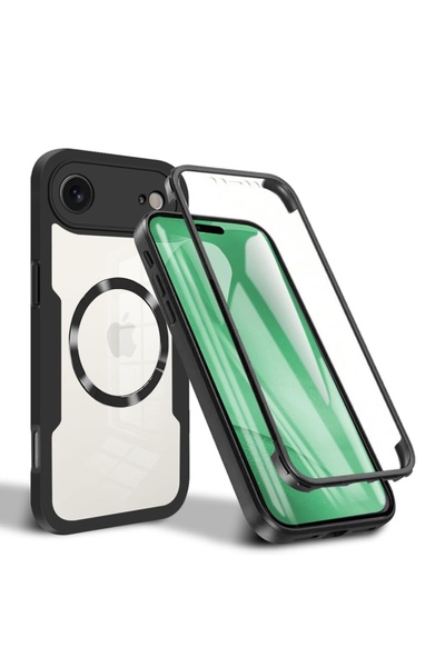 SKYDDAR INNOVATION Husă + folie pentru iPhone 17 Air, [pachet 360°] ColorVers...