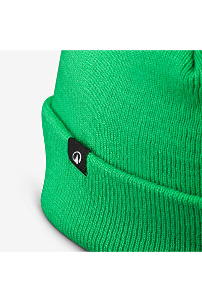 Decathlon Wedze Adult Cuffed Beanie - Green - Rider 500