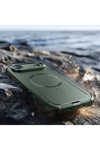 ESR Case for iPhone 17 Air, Magsafe, Cyber Halolock, Green