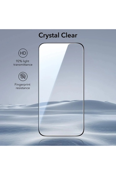 ESR [Συσκευασία x3] Γυάλινη μεμβράνη για iPhone 17 Air, σκληρυμένο γυαλί UltraFit, διαφανής