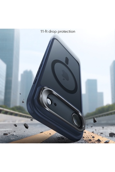 ESR Case for iPhone 17 Air, Classic Hybrid HaloLock Kickstand, Blue