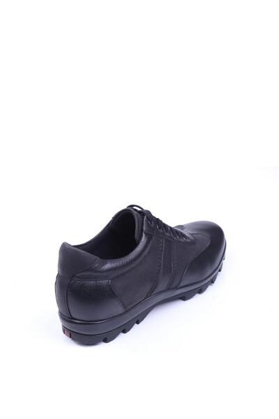 Fosco 6505 Чоловічі шкіряні спортивні черевики з теплою підкладкою, чорні