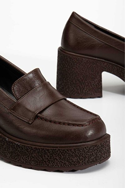 CHİCELLA Lureva Women's Brown Loafer Shoes