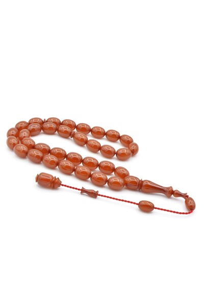Murty99 Ahmet Emin Yapımı - Mărgele din chihlimbar portocaliu cu formă de băţ...