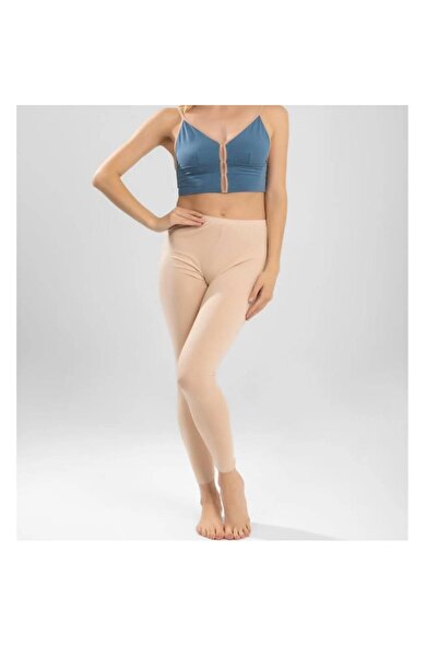 Cebel Hira Moda Women's Long Combed Cotton Underwear Leggings