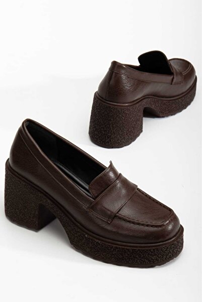 CHICELLA Lureva Women's Brown Loafer Shoes