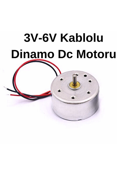 Anoffel Dinamo Motoru kablolu güneş paneli uyumlu ve elektirik üreten 3 adet