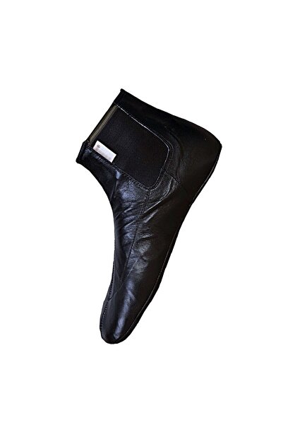 İhvan Mest Socks Sheepskin Double-Sided Ablution Socks Elastic Unlined Black