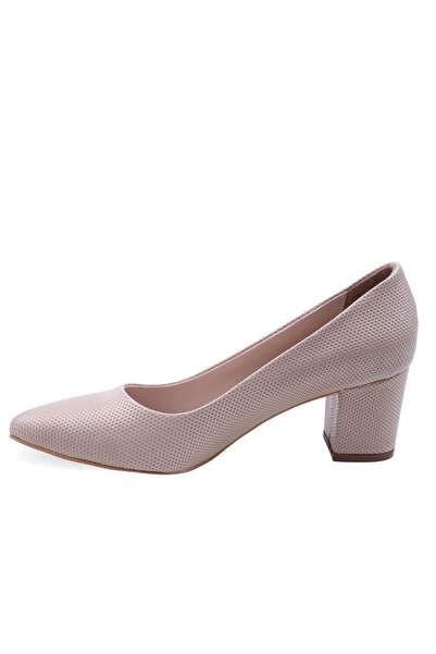 BİLENER Bilener 2860 - 6 Cm Printed Heeled Women's Shoes