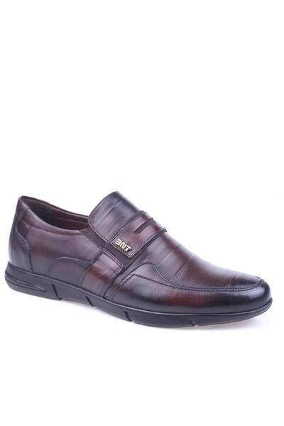 Benart 2575 Ανδρικά δερμάτινα παπούτσια casual χωρίς κορδόνια