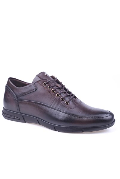 Benart 2573 Ανδρικά δερμάτινα παπούτσια casual με κορδόνια