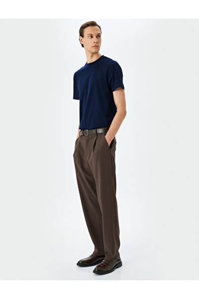 Koton Pamuklu Bisiklet Yaka Regular Fit Kısa Kollu Basic Tişört