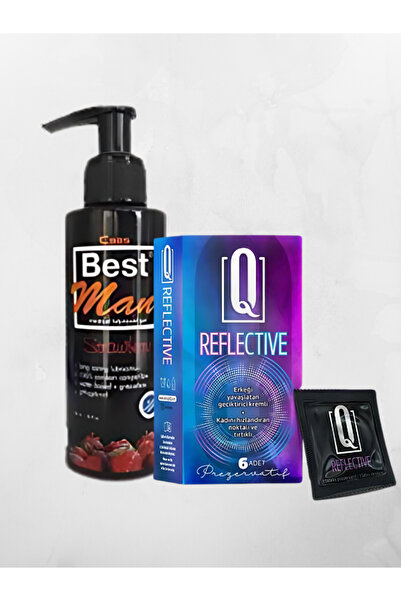 AŞKIN DEPOSU 6adet Geçiktiricili Prezervatif 125ml Çilek Aromalı Kayganlaştırıcı Hediyeli