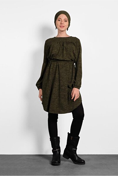 Alvina Flat Tunic with Bircle Neck 40392