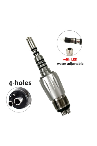 Choice M4 مع وصلة سريعة لمصابيح LED لطب الأسنان تناسب قطعة يدوية من الألياف ا...
