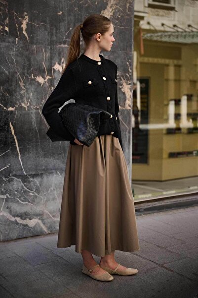 Hooopstore Μινκ πλισέ φούστα