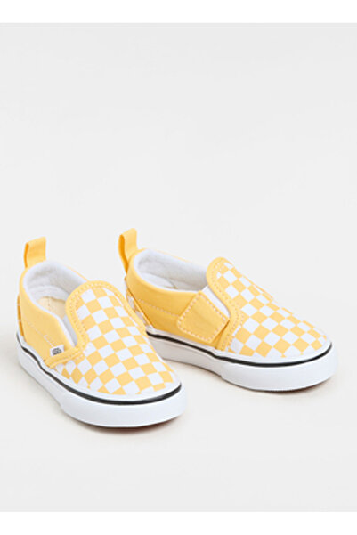 Vans Sarı Bebek Yürüyüş Ayakkabısı VN000D0TP1T1-Slip-On V