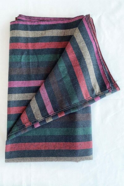 TAKIŞTIR Mixed Color Kilim Patterned Shawl