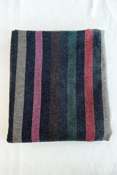 TAKIŞTIR Mixed Color Kilim Patterned Shawl