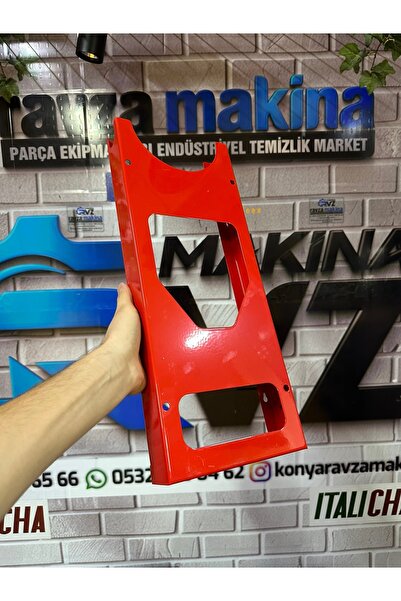 Ravza Makina Polisaj Makinesi Standı - Kırmızı Renk / Oto Detailing Metal Düz...