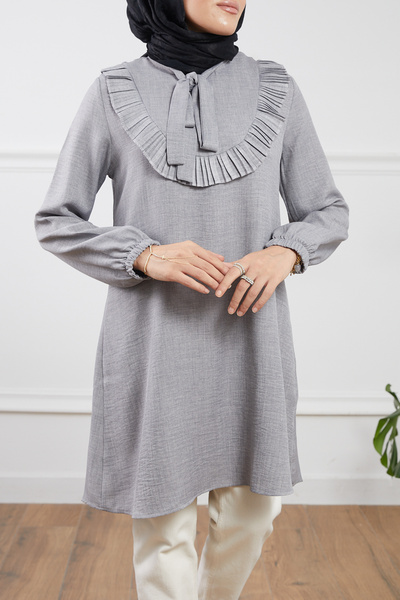 DPARİS Ruffle Detailed Tunic