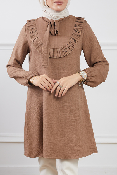 DPARİS Ruffle Detailed Tunic