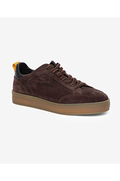 Greyder Erkek Kahverengi Hakiki Deri Sneaker Ayakkabı 5K1SA18520