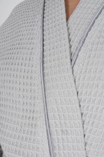 VAROL Μπουρνούζι Pique Collar Kimono - Σειρά Chaos