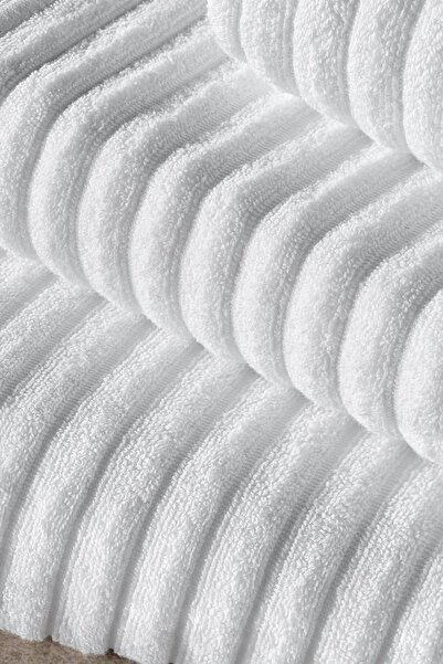 VAROL Πετσέτα μπάνιου ξενοδοχείου White Mitis Series - 90x150, 700γρ