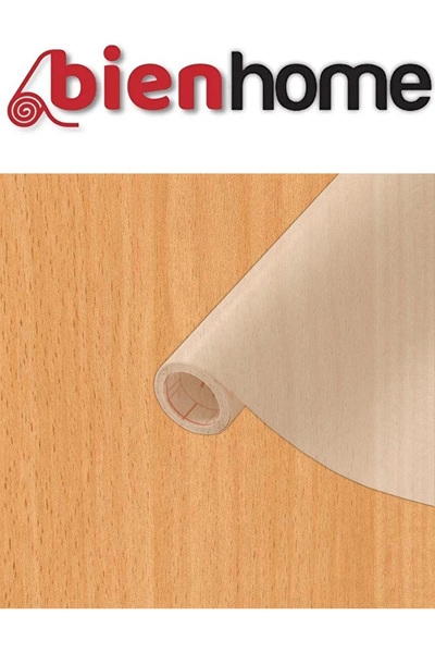 Bien Home Bien Exclusive 346-8056 Kayın Ahşap Desen Kendinden Yapışkanlı Folyo (67,5CM X 2MT)