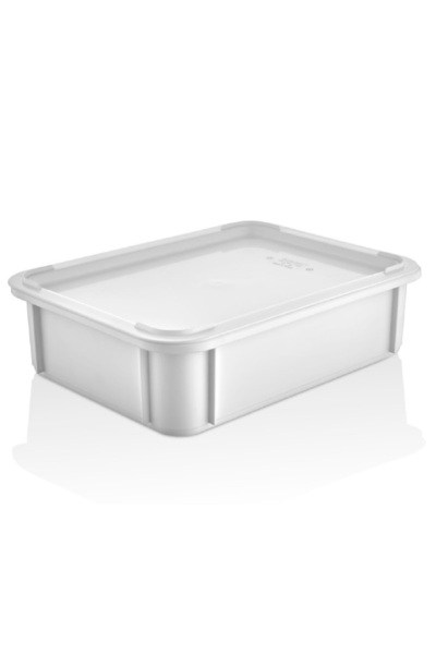 GastroPlast Küçük Boy Polipropilen 30x40x7.5 Cm Ekmek,pide,pizza,hamur Teknes...