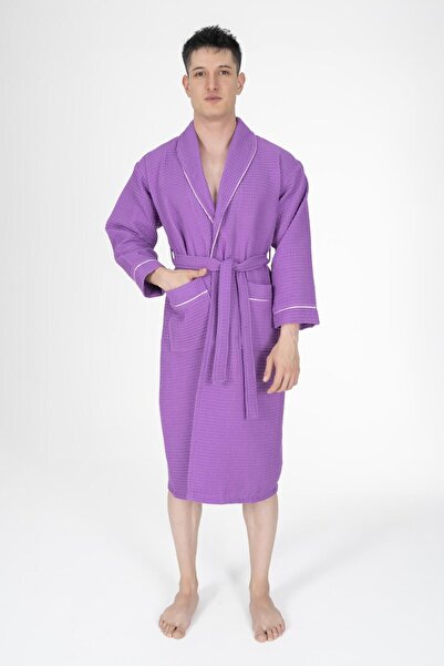 VAROL Chaos Series - Shawl Collar Pique and Bathrobe Dressing Gown