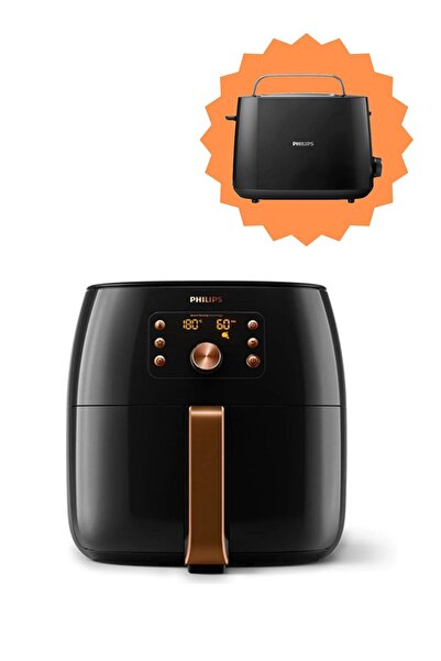 Philips Hd9867/90 Premium Airfryer Xxl Fritöz Ve Hd2581/90 Ekmek Kızartma Mak...