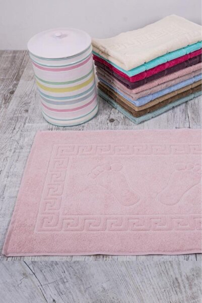 VAROL 4 Τεμάχια Πετσέτα Ποδιών Σειρά Talia 50x70 250gr - Πούδρα