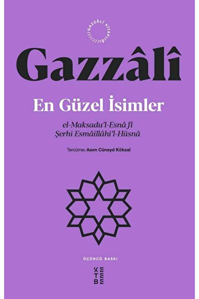 Ketebe En Güzel İsimler - İmam Gazali