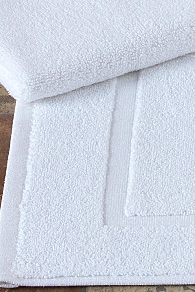 VAROL 4 Adet Odelia Serisi Ayak Havlu 50x70 200gr Beyaz