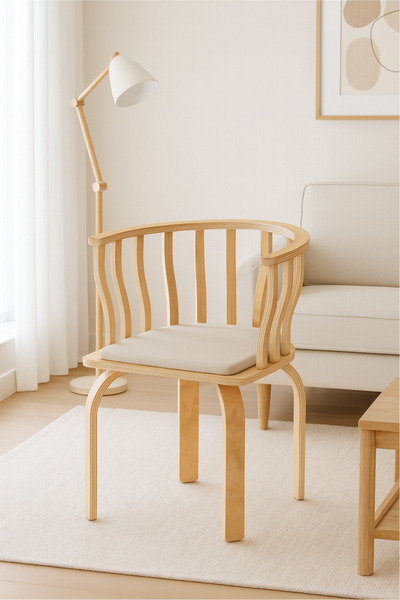 BebeK on For Weltwood Mobilya Bohem Ahşap Sandalye (Kollu)