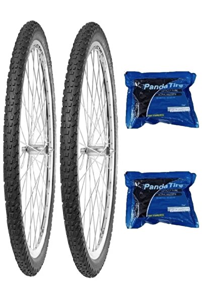 DIAMOND 29 Jant 29x2.10 Bisiklet Dış Lastiği Timsah X 2 Adet + Plus Panda İç ...