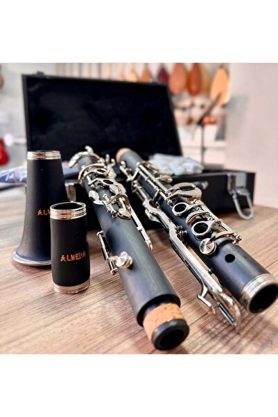 müzikhane Sol Klarnet 4 Yüzük Amati Stil Klarnet ,klarnet Standı Ve 10 Adet Bandore 1 No Kamış