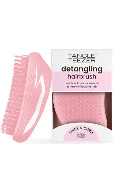Tangle Teezer Η αυθεντική βούρτσα μαλλιών Thick & Curly Pink Pink
