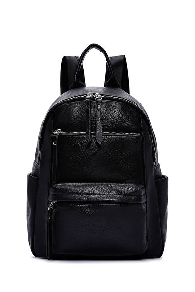 Derimod Women's Black Casual Backpack 25Wbd2487As