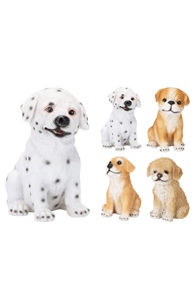 BOYNER EVDE Çok Renkli Biblo Oturan Köpek17x11x19 cm