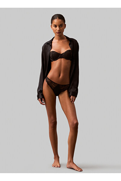 Calvin Klein Siyah Balenli Sütyen 000QF7922E CK WOMEN