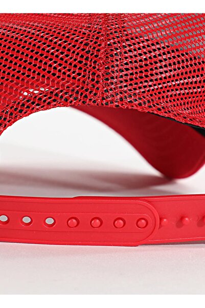 NEW ERA 60667461 NBA SIDE PATCH TRUCKER CHI Kırmızı Unisex Şapka