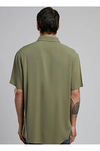 Lee Cooper Regular Fit Khaki Men's Shirt 252 Lcm 241019 Basices Khaki