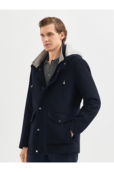 Karaca Erkek Mont-Lacivert