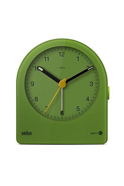 Braun BC22GN YEŞİL KLASİK ANALOG ALARMLI MASA SAATİ