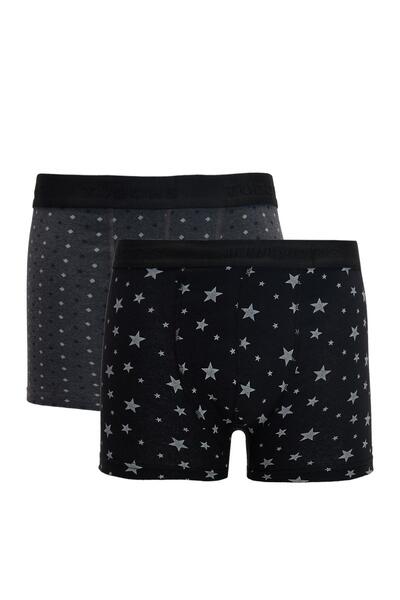 Tudors Ανδρικά Boxers - 2 Pack Βαμβακερό και Lycra ελαστικό ύφασμα
