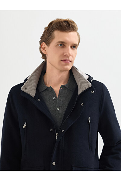 Karaca Erkek Mont-Lacivert